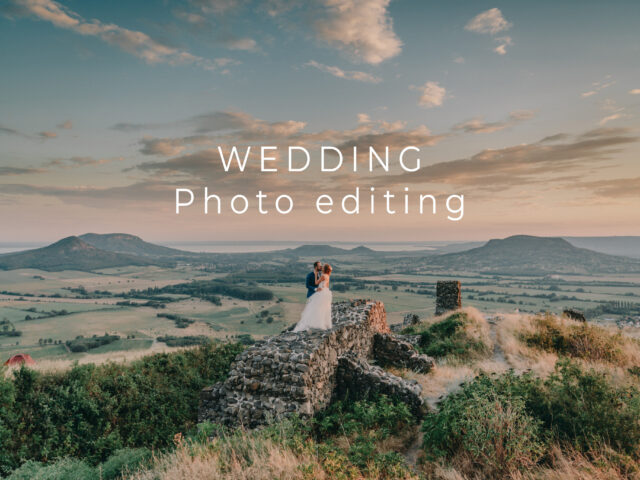 Esküvői (RAW) képek utómunkája
